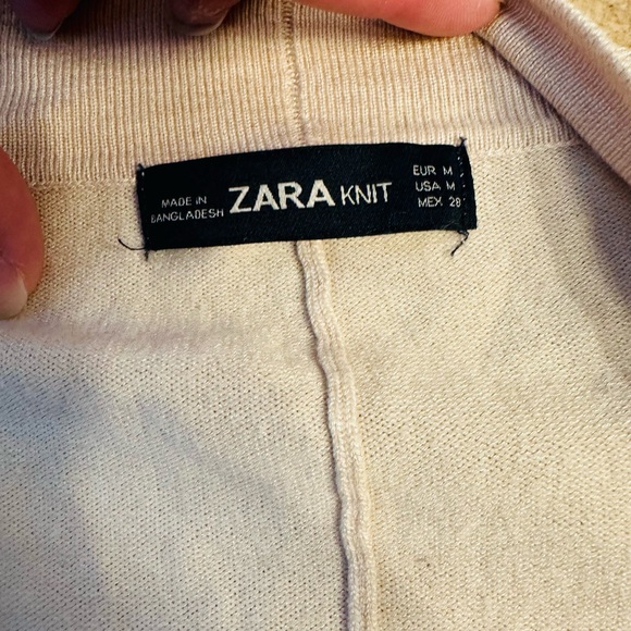 Zara knit kimono style Cardigan - Picture 4 of 7